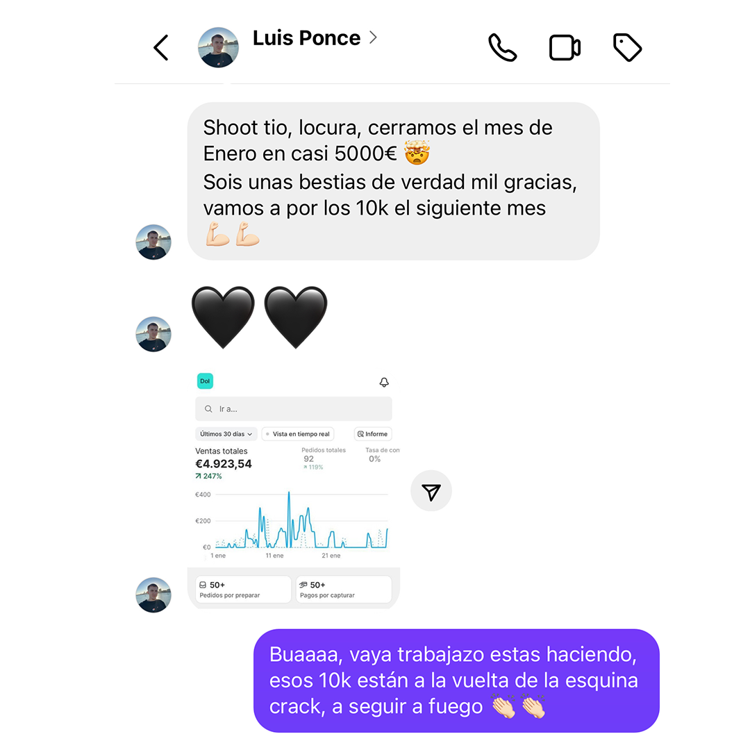 Testimonio de Luis - Ecommerce Accelerator